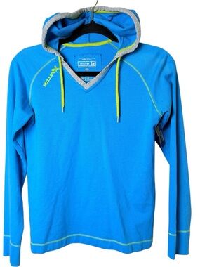 MILLET Small Blue Hooded Pullover Sweatshirt
